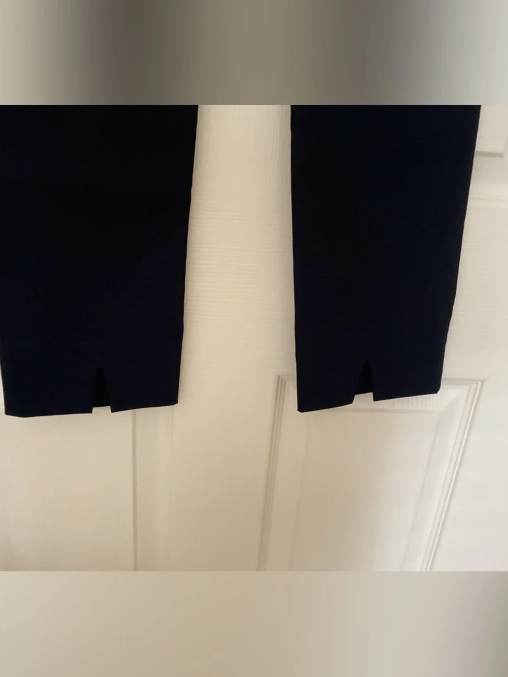 NWT GRETCHEN SCOTT Gripeless Pull On Pants Navy Blue XS